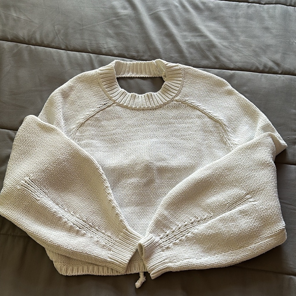 Open Edit for Nordstrom sweater open Back